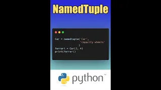 Python Create Classes with Named Tuple namedtuple