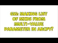 GIS Making list of MXDs from multi-value parameter in ArcPy