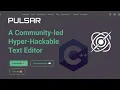 Pulsar Text Editor - How to Compile and Run a C Program