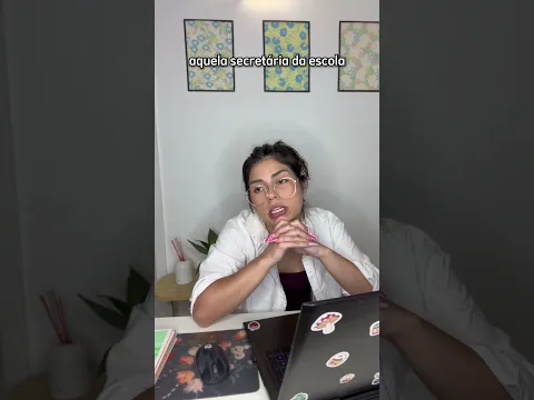 secretária da escola - bárbara coura #shorts