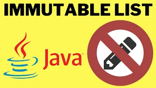 HOW TO MAKE A JAVA LIST IMMUTABLE EXAMPLE CODE UNMODIFIABLELIST JAVA CODE DEMO InterviewDOT