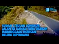 Download Lagu SUDAH 7 BULAN LONGSOR, JALAN KE DANAU TOBA DAERAH HARANGGAOL HORISAN BELUM DIPERBAIKI