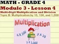 Grade 4 Mod 3 Lesson 4