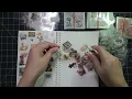Making my own sticker book using release paper notebook