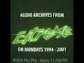 Lagu #004 Extreme On Mondays 11/09/95 n°1