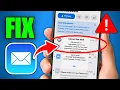How To Fix Cannot Get Mail The Connection To The Server Failed iPhone