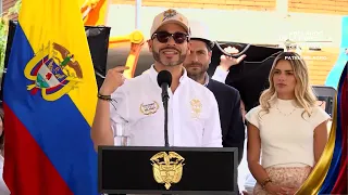Presidente de la Espriella inicia la reconstrucción de colegios en Risaralda después del terremoto