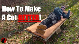 A Company FINALLY Did It Teton Sports Canvas Adventurer Cot Pad