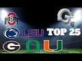 Download Lagu 2025 Week 2 College Football Top 25 Rankings 