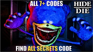 HIDE OR DIE HORROR MAP FORTNITE CREATIVE - FIND ALL SECRETS CODE ALL 7 CODES