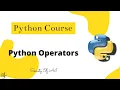 Operators in Python Python Course Society of AI