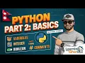 Python Tutorial in Nepali Data Types Keywords Operators 2026 Edition