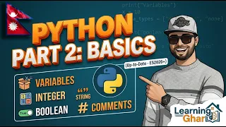 Python Tutorial in Nepali Data Types Keywords Operators 2026 Edition