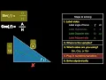 Solving for a variable using trigonometry