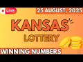 Kansas Midday Lottery Results For - 25 Aug 2025