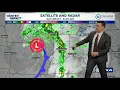 Timing on-and-off rain and thunderstorms today across Indiana Saturday A M Update