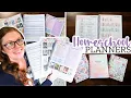 DIY Student Teacher Homeschool Planners Flipthrough Canva Planner Templates