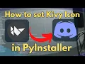 How to set Kivy Icon in PyInstaller