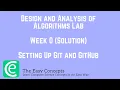 DAA Lab Week 0 Solution Setting Up Git and GitHub The Easy Concepts