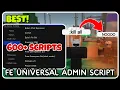 FE Universal Admin Troll Script - ROBLOX SCRIPTS