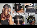 Pre-Parting Jumbo Knotless Box Braids Beginner Friendly Highly Requested