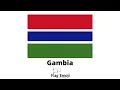 Gambia Flag Emoji - Copy Paste