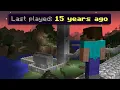 Exploring forgotten Minecraft worlds