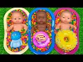 Long Slide Game With Cow Elephant Gorilla Hippopotamus Tiger - 3d Animal Game - Funny 3d Animals