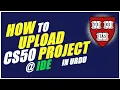 How To Upload and Submit CS50 FINAL PROJECT in CS50 IDE by Harvard in Simple Steps