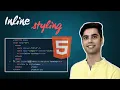 How to use style attribute in HTML - inline styling