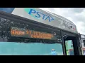 PSTA Route 100X arriving at Gateway Mall