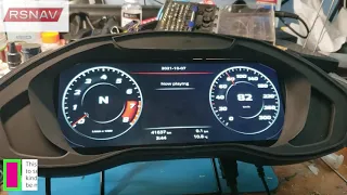 RSNAV virtual cockpit concept for Audi B8 B8 5 C7 C7 5 D4