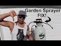 How to Fix Garden Sprayer Stuck Trigger or Always Spraying Garden Sprayer Fix