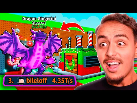 Video Thumbnail: Je Monte dans Le Top Du Classement Grâce à Ce Dragon Sur Steal A Brainrot !
