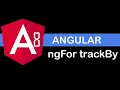 Angular NgFor trackBy features - Improving your website performance