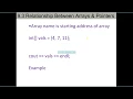 CISC 192 Chapter 10 Pointers Part 1