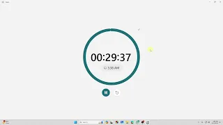 How to Set Timer on Windows Timer App for PC