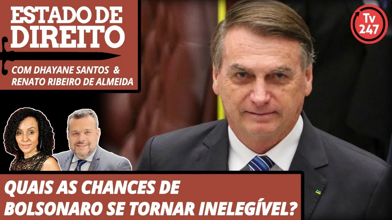 Estado de Direito - Quais as chances de Bolsonaro se tornar inelegível?