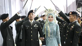 wedding upacara militer sangkur pora tni ad paling keren di jawa timur