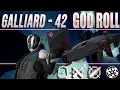 Destiny 2 Galliard-42 God Roll Review How To Get The BEST Auto Rifle Galliard 42 Farm