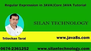 Regular Expression in Java Core JAVA Tutorial JAVA Technology Mr Trilochan