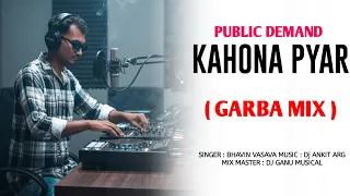kahona pyar he new garba mix bhavin singer u0026 dj ganu musical trending graba 2026 