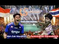 Lagu Moh Zaki Ubaidillah 'Ubed' Vs Panitchaphon Teeraratsakul - F Thailand Masters 2026 - Bersama Bu Rina
