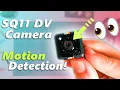 SQ11 Mini DV Camera Motion Detection Tutorial