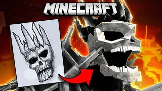 I Turned YOUR Drawings into Minecraft Mobs!