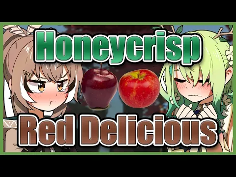 Fauna and Mumeis apple debate Honeycrisp vs Red Delicious