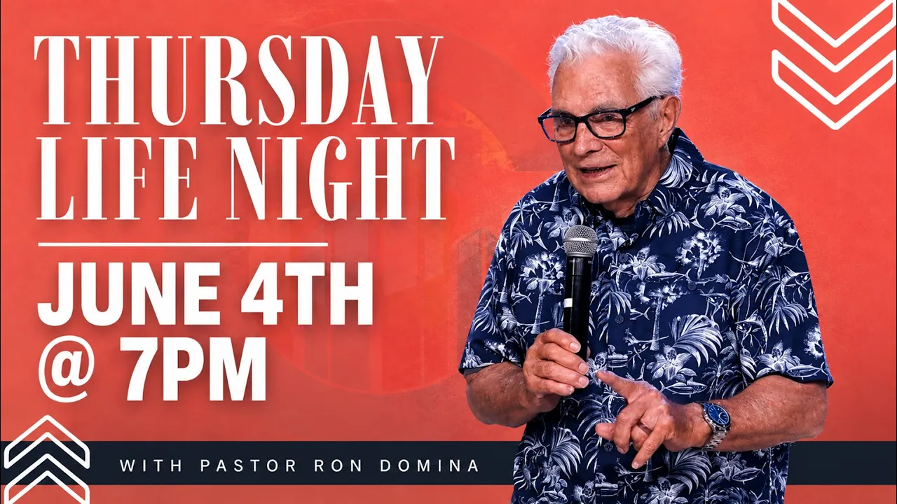 Pastor Ron Domina // June 4, 2026