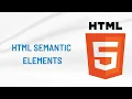 17-Html semantic elements 1stpart