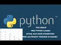 Python Pattern Programs - Printing Stars in Right Angle Triangle Shape