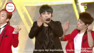  lyrics seventeen rock adore u live at sma indo sub lyrics
